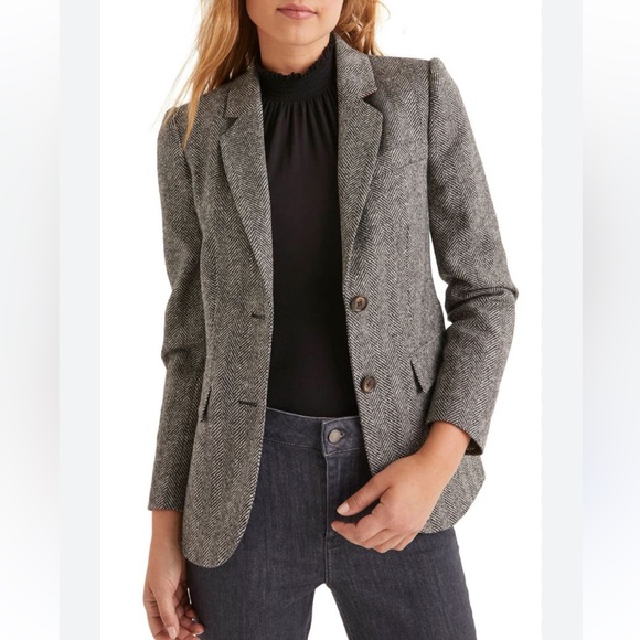 Vintage Jimmy Hourihan of Dublin Jacket, blazer Womens Wool Tweed, size Small - Picture 2 of 14